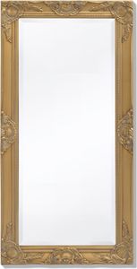 Prolenta Premium  Wandspiegel im Barock-Stil 100x50 cm Gold