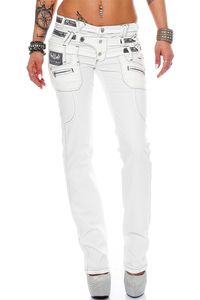 Cipo & Baxx Damen Jeans CBW0245 W29/L32