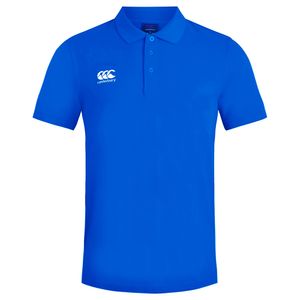 Canterbury Pánska polokošeľa Waimak Pique s krátkym rukávom PC2463 (L) (Royal Blue)