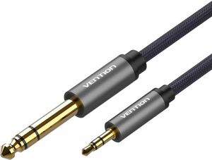 3,5 mm bis 6,5 mm Klinkenkabel Vention BAIHJ - 5 m (grau)