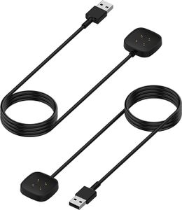 Ladekabel Lade Ladestation für Fitbit Versa 4 Watch Magnetic Charger USB Dock 30cm