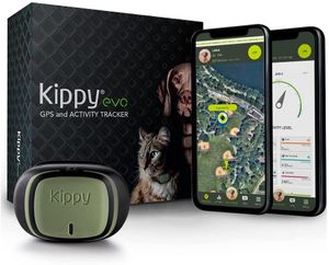 KIPPY EVO, GPS Tracker für Hunde und Katzen, Reichweite Aktivitätstracking, Wasserfester
