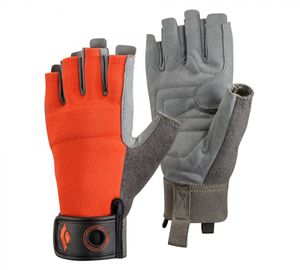 Black Diamond Crag Half-Finger Gloves, Farbe:Black, Größe:XS
