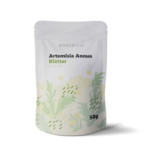 ANNUMISIA® Artemisia Annua Blätter geschnitten 50 g - Einjähriger Beifuß - ohne Stängel und ohne Zusatzstoffe - enthält Artemisinin