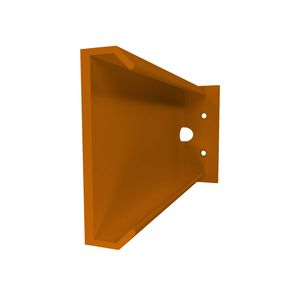 Wandhalterung kompatibel für AVM FRITZ! Repeater 3000 6000 WLAN Mesh - Orange