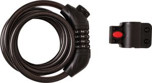 Dare 2B - Zámek řetězu na kolo, cívka RG8617 (1,4 m) (černý)