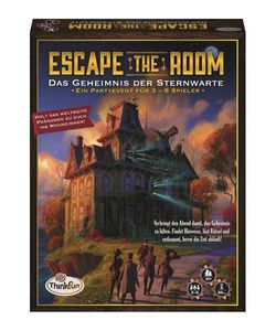 Thinkfun Familienspiel Logikspiel Escape the Room Geheimnis der Sternwarte 76313