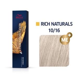 Wella Professionals Koleston Perfect Me+ Rich Naturals Professionelle permanente Haarfarbe 10/16 60 ml