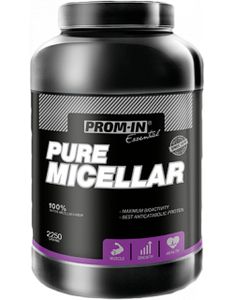 Prom-In Essential Pure Micellar 2250 g Vanille / Casein Protein / Reines mizellares Kaseinprotein mit allmählicher Aminosäurefreisetzung