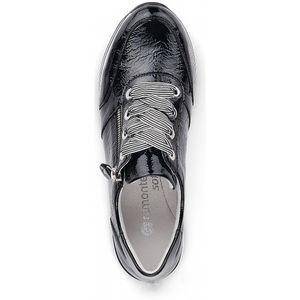 Remonte Sneaker - Glanzschwarz  Größe: 41 Normal