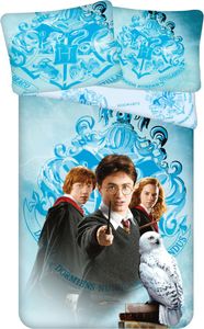 Detské obliečky z mikrovlákna HARRY POTTER HP217 modré Rozmer obliečky: 70 x 90 cm | 140 x 200 cm