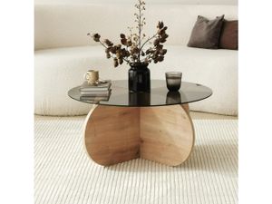 Skye Decor, Bubble - Sapphire Oak, Fume, Couchtisch, Eiche, 75 x 75 x 35 cm