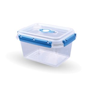 Vorratsdose für Lebensmittel ( 1500 ml ) - Blau - Frischhaltedosen Lunchbox, BPA-Frei luftdicht, Aufbewahrungsbox Meal Prep Box, Schale