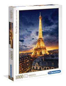 Clementoni Puzzle 39514 - Eiffelova věž (1000 dílků)