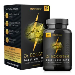MOVit Dr. Booster - Gedächtnis, Konzentration, Energie, 60 Tabletten