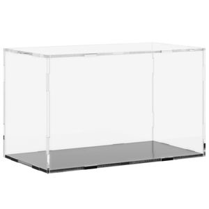 vidaXL Vitrine Transparent 31x17x19 cm Acryl