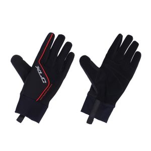 XLC Langfingerhandschuh Winter schwarz/rot Gr. XS