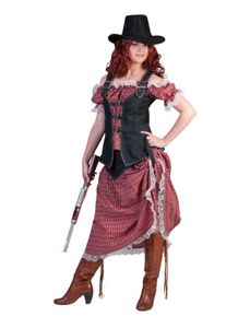 Sheriffkostüm Kostüm Sheriff Ranger Damen Cowgirl Cowboy Wilder Western Karneval 40/42