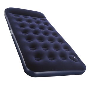 Bestway Airbed Zabudovaná nožná pumpa Nafukovacia posteľ s nafukovacími kolesami 188 × 99 × 28 cm