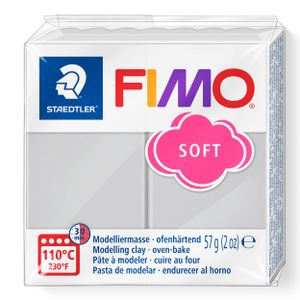 FIMO SOFT Modelliermasse ofenhärtend delfingrau 57 g