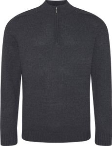Ecologie - "Wakhan" Sweatshirt mit kurzem Reißverschluss für Herren/Damen Uni RW9461 (XL) (Holzkohle)