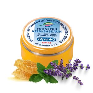 BODI BEAUTY Creme – Salbe VQ für rissige Lippen und Gesicht SPF 12 mit Propolis, Lavendelöl, Vitamin A und Vitamin E 40ml