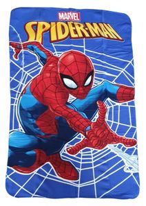 JF Fleecedecke Spiderman mit Spinnennetz 100 x 150 cm kuschelweich