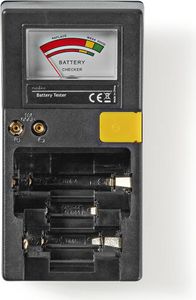 Batterie-Tester | 9V - AA - AAA - Button Cell - C - D | Schwarz