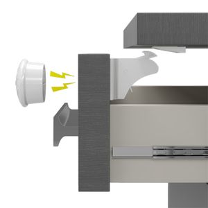 Babysicherheit Magnetisches Schrankschloss 20 Schlösser mit 5 Schlüssel, unsichtbare Kindersicherung für Schrank und Schubladen, ohne Bohren und Schrauben