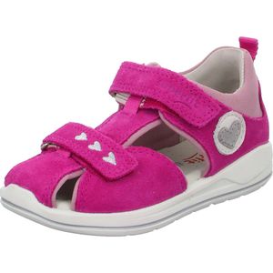Superfit Boomerang Kinderschuhe Mädchen Sandaletten Minilette Rosa Freizeit, Schuhgröße:23 EU