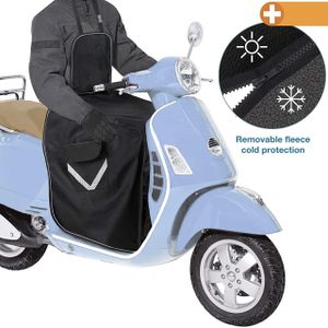 Smartpeas Beinschutz für Roller – Motorradschutz – Rollerdecke für alle Roller – Beinschutz für Motorräder – Universalgröße für Fahrer – TÜV-zertifiziert