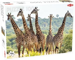 puzzle Animals giraffe 48 x 67 cm karton 1000 teile