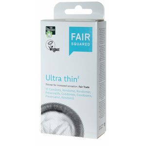 Fair Squared Kondome Ultra Thin 10 vegane Kondome