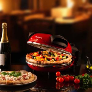Ariete Pizza-Ofen, Modell 909  Ø 33 cm rot, 400 Grad Pizzamaker-Zustand:sehr gut