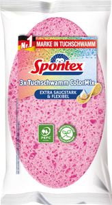 Spontex Tuchschwamm Color Mix 3er Pack