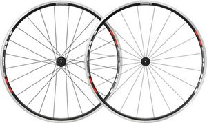 Shimano Tiagra R501 Rennrad Laufradsatz Schwarz 9 x 100 / 10 x 130 mm / Shimano/Sram HG Schwarz 9 x 100 / 10 x 130 mm