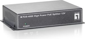 LevelOne POS-4000 - PoE-Splitter - 30 Watt - Ausgangsanschlüsse: 1