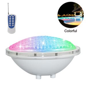 LED Poolbeleuchtung PAR56,18W Poolscheinwerfer Led Lampe Unterwasserscheinwerfer IP68 Wasserdicht,12V AC/DC