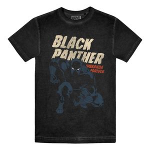 Black Panther - "Wakanda Forever Kneel" T-Shirt für Herren TV1809 (XL) (Schwary)