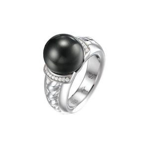Joop Damen Ring Silber Zirkonia Natalie JPRG90494A, Ringgröße:57 (18.1 mm Ø)