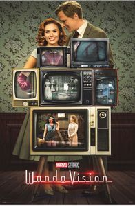 Wandavision - Life on TV - Marvel Film Poster - Größe 61x91,5 cm