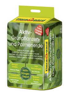 Floragard® Aktiv - Grünpflanzen- und Palmenerde 20 Liter