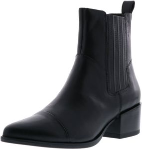 VAGABOND Marja Damen Kurzschaft Stiefel Stiefeletten schwarz, Größe:37, Farbe:Schwarz