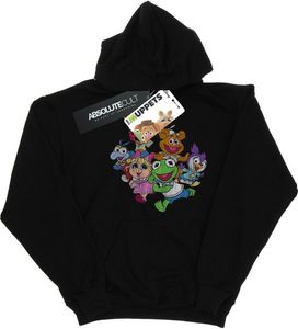 Disney - "The Muppets Muppet Babies" Kapuzenpullover für Mädchen BI11365 (128) (Schwarz)