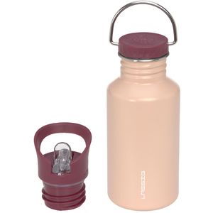 Lässig Unique Steel Rose Edelstahl Trinkflasche