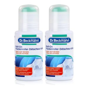 Dr. Beckmann Roll-On Fleckenroller 75 ml - Ideal auf Reisen (2er Pack)