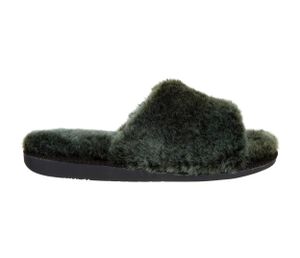 Vanuba Dámske papuče Anoa | papuče z jahňacej kože, veľkosť 36-42 a 8 farieb | otvorené, ručne vyrábané papuče