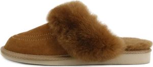 Lammfell Hausschuhe - MALIBU COGNAC - Schuhgröße: EUR 37 | Farbe: Cognac