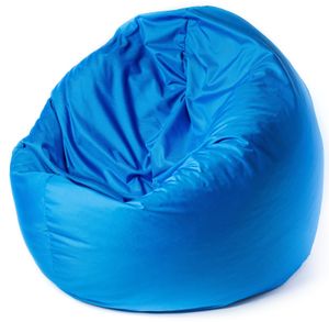 Podlahový polštář Dětský velký sedací polštář sedací vak v různých barvách - barva: tmavě modrá