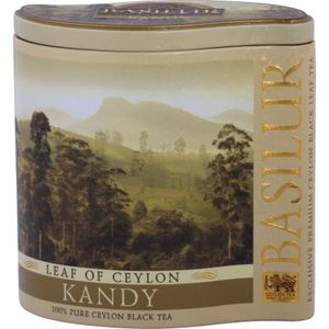 Basilur KANDY Dose 100 g Schwarzer Tee aus Ceylon,Hochgebirge